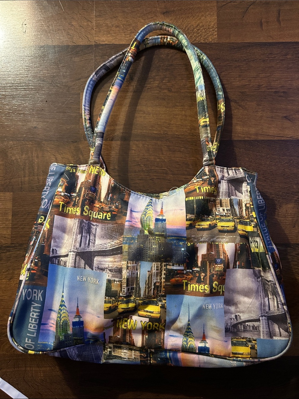 New York Times Square Print Tote Bag - Multicolor